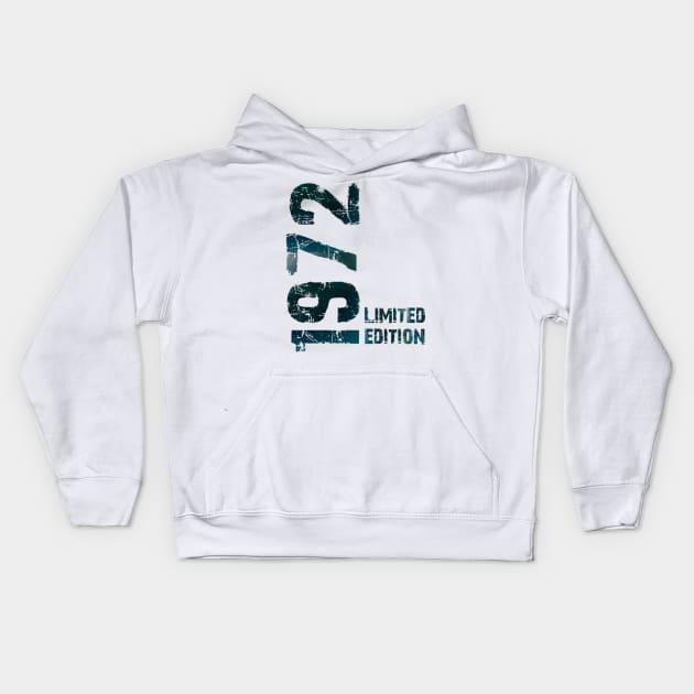 1972 Kids Hoodie by Bernesemountaindogstuff